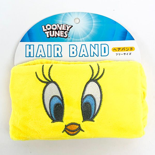 ルーニー・チューンズ  ヘアバンド/トゥイーティー 洗面グッズ   洗顔