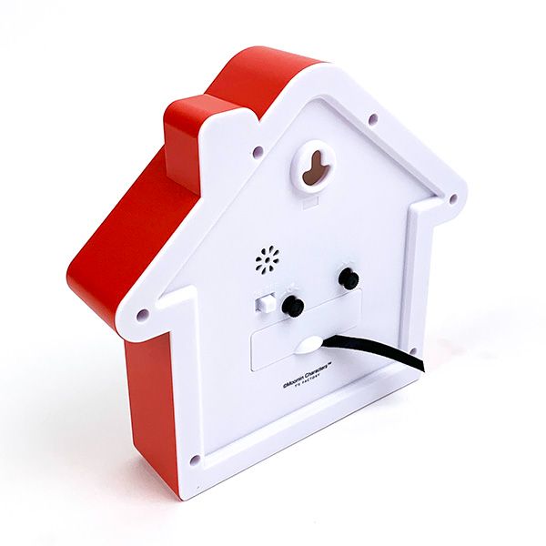  ムーミン ハウス型 クロック リトルミイ 赤 時計 掛け時計 インテリア