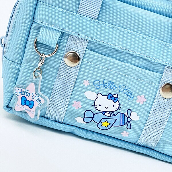サンリオ ハローキティ ひこうき スクバ風ポーチ Sanrio