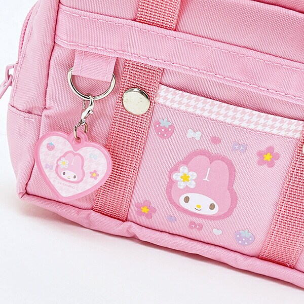 サンリオ マイメロディ スクバ風ポーチ (ピンク) カオハナ Sanrio