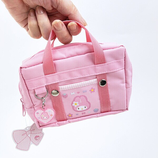 サンリオ マイメロディ スクバ風ポーチ (ピンク) カオハナ Sanrio