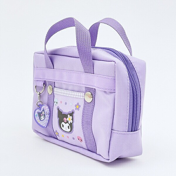 サンリオ クロミ スクバ風ポーチ (パープル) カオハナ Sanrio