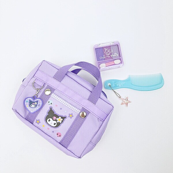 サンリオ クロミ スクバ風ポーチ (パープル) カオハナ Sanrio