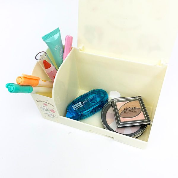 スヌーピー PEANUT スヌーピーマルチスタンド　アイコン 収納ケース ホワイト