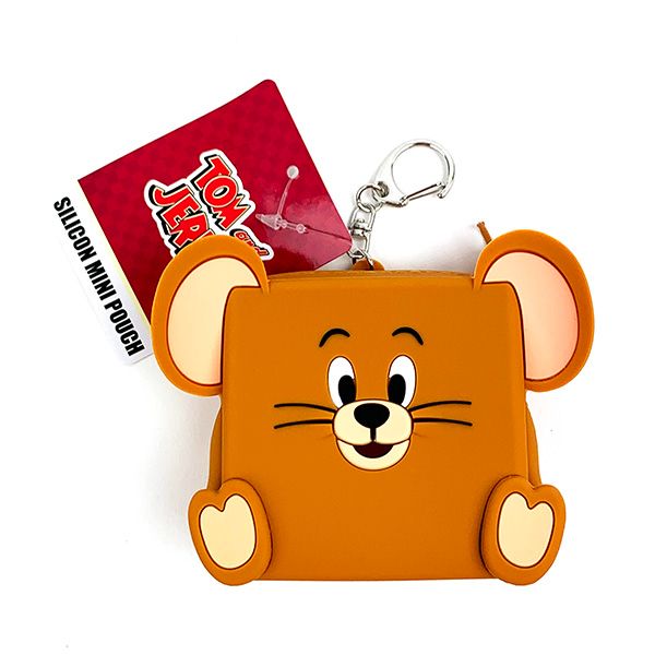 トムとジェリー シリコンミニポーチ ジェリー ファニーアート