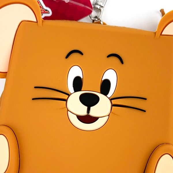 トムとジェリー シリコンミニポーチ ジェリー ファニーアート