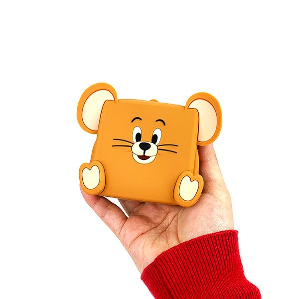 トムとジェリー シリコンミニポーチ ジェリー ファニーアート