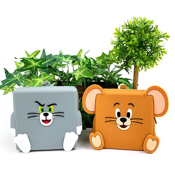 トムとジェリー シリコンミニポーチ ジェリー ファニーアート