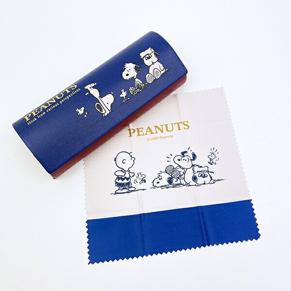 スヌーピー ブラザーズ メガネケース クロス付き SNOOPY