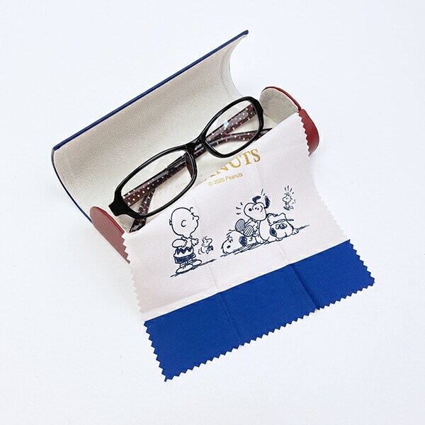 スヌーピー ブラザーズ メガネケース クロス付き SNOOPY