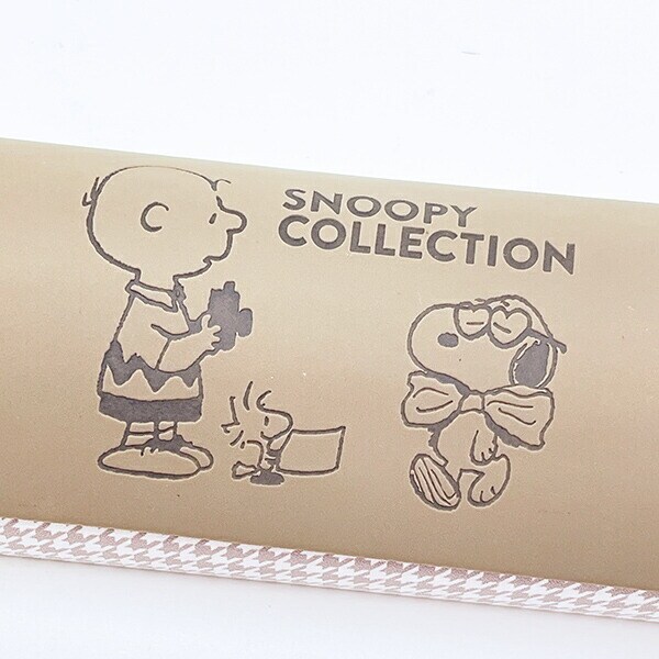 スヌーピー ファッションショー メガネケース クロス付き SNOOPY