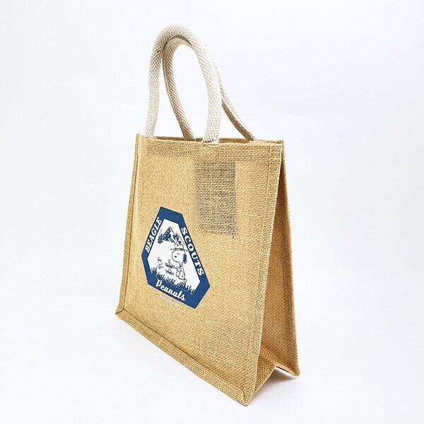 スヌーピー ビーグルスカウト ジュートバッグ(M) トートバッグ SNOOPY