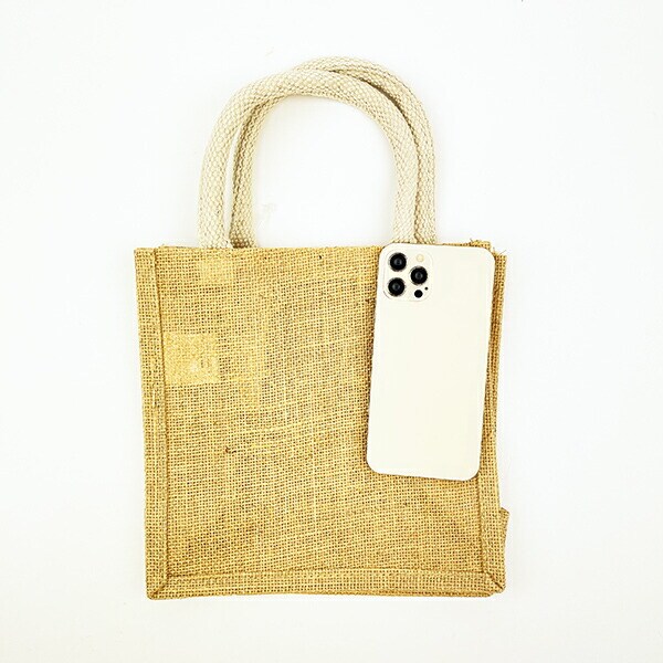 スヌーピー ジュートバッグ S マークビーグルスカウト かばん トートバッグ SNOOPY