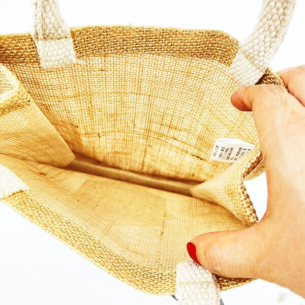 スヌーピー ジュートバッグ S マークビーグルスカウト かばん トートバッグ SNOOPY