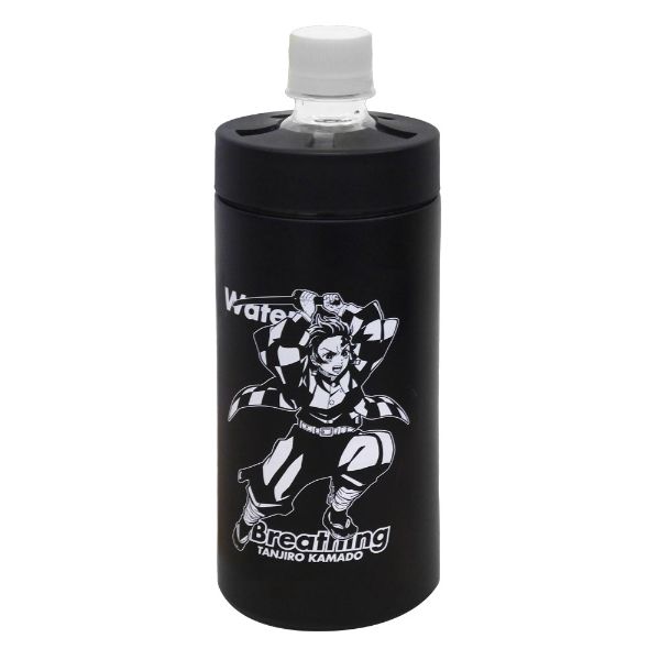 鬼滅の刃 竈門炭治郎 保冷ペットボトルホルダー   ブラック 500ml用 COSPA