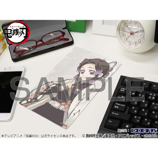 鬼滅の刃 胡蝶しのぶ クリーナークロス 眼鏡 スマホ ゲーム機     COSPA 日本製