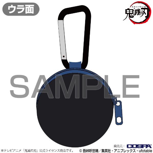 鬼滅の刃 宇髄天元 フルカラーイヤホンポーチ 小物入れ     COSPA 日本製