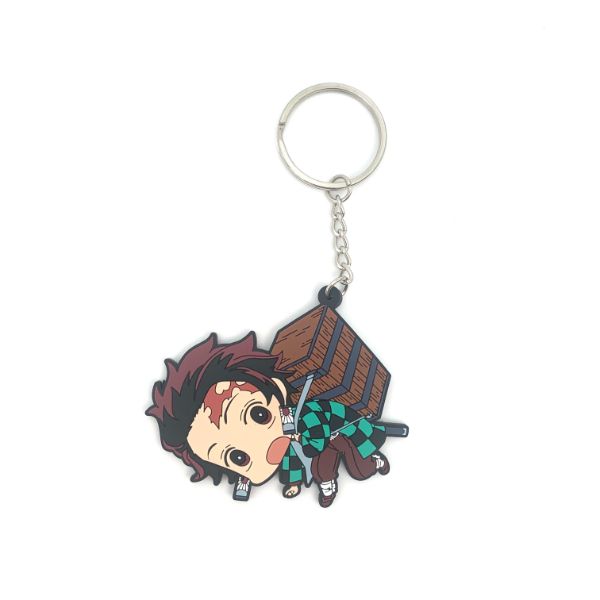 鬼滅の刃 炭治郎 竈門炭治郎つままれキーホルダー キーリング