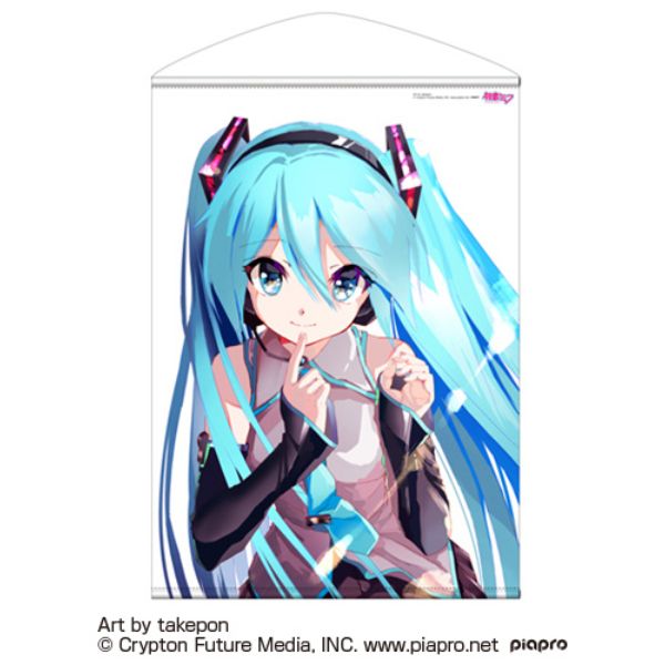 初音ミク B2タペストリー takepon Ver. 日本製