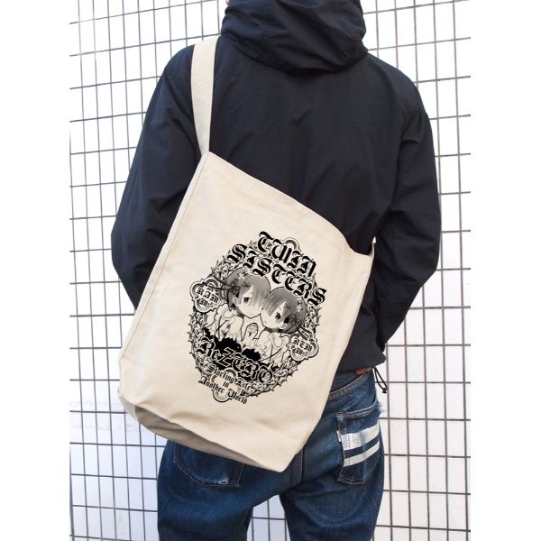 Re:ゼロから始める異世界生活 ショルダートートバッグ 双子のレム＆ラム リゼロ