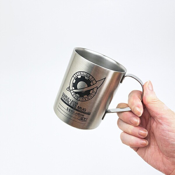 STEINS;GATE(シュタインズ・ゲート) 二層ステンレスマグカップ 未来ガジェット研究所 コップ 日本製