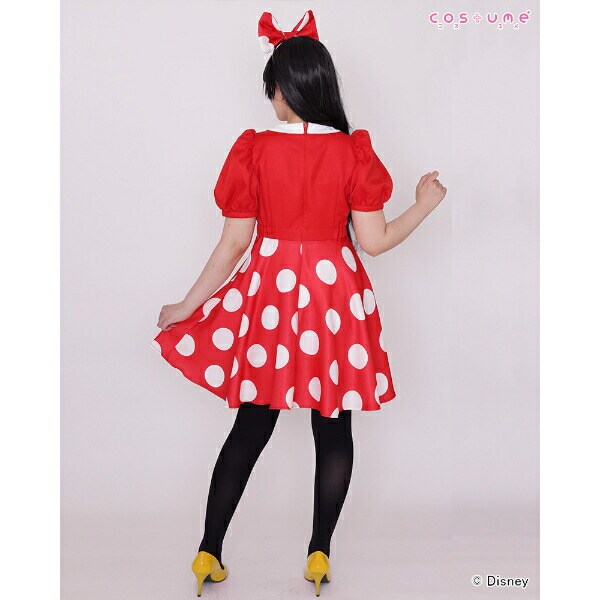 ディズニー ミニーマウス コスチュームセット(M-L) コスプレ Disney