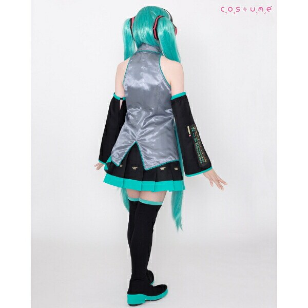 初音ミク コスチュームセット(M-L) コスプレ