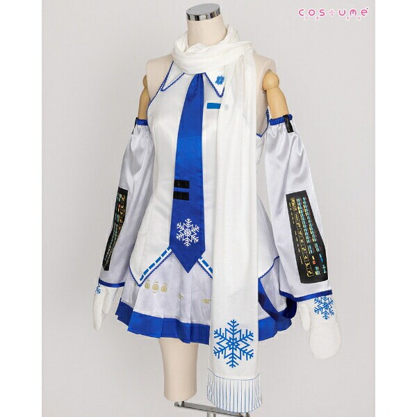 初音ミク 雪ミク コスチュームセット(S-M) コスプレ
