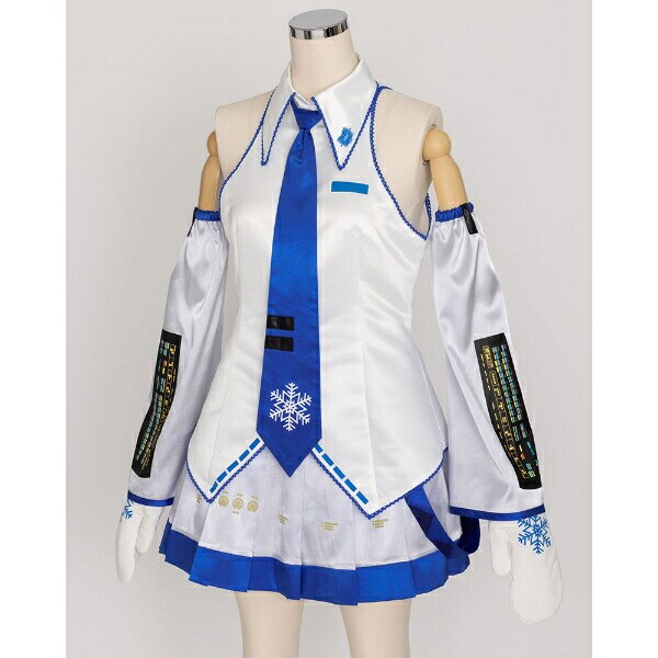 初音ミク 雪ミク コスチュームセット(S-M) コスプレ