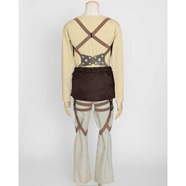 進撃の巨人 調査兵団コスチュームセット エレンver. . (L-LL) コスプレ