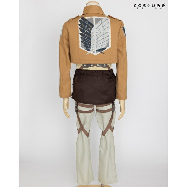 進撃の巨人 調査兵団コスチュームセット エレンver. . (L-LL) コスプレ