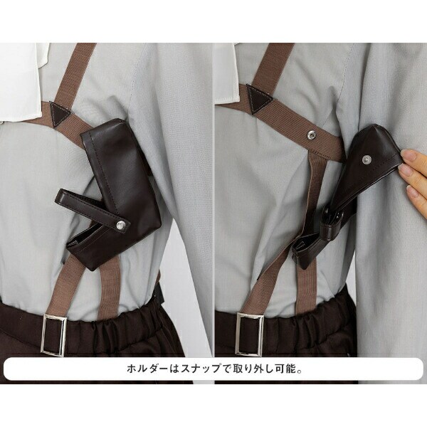 進撃の巨人 査兵団コスチュームセットリヴァイver. (M-L) コスプレ