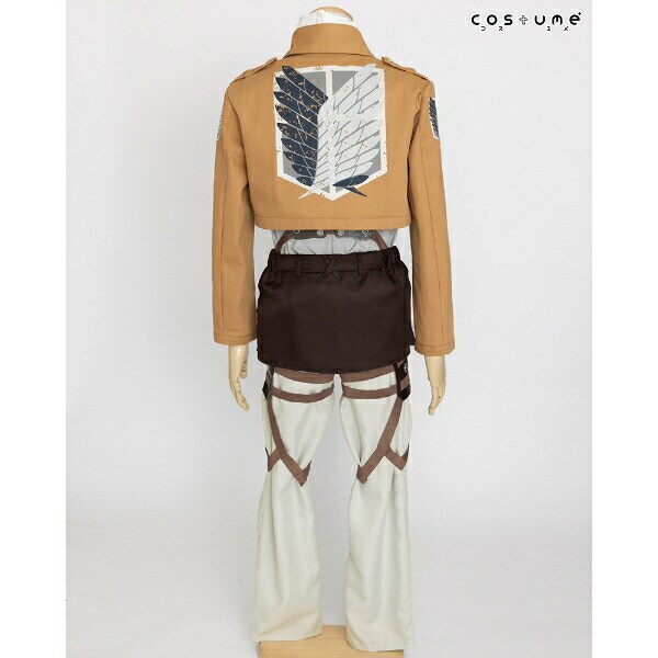 進撃の巨人 査兵団コスチュームセットリヴァイver.(L-LL) コスプレ