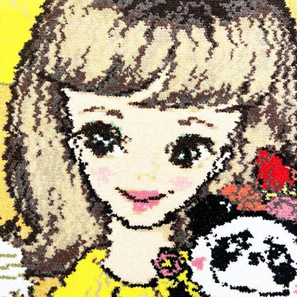 内藤ルネ アンブレラwithルネパンダ シェニール織 タオル ハンカチ RUNE 日本製