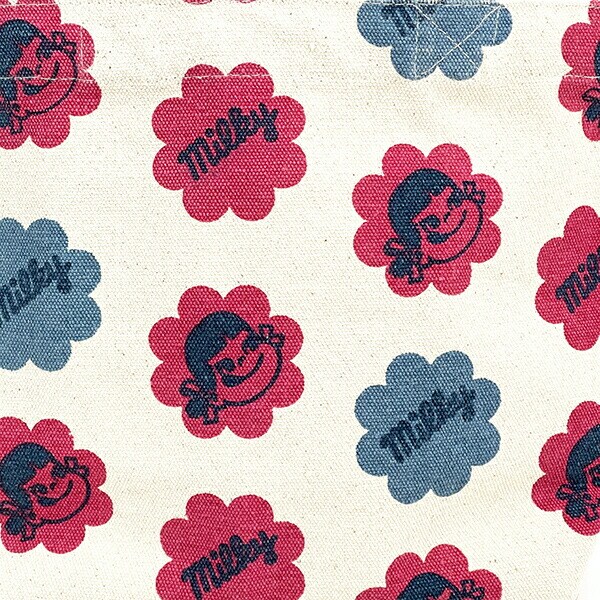 ペコちゃん ミルキー ミニトートバッグ (ナチュラル)