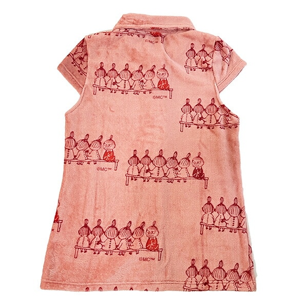 ムーミン リトルミイ シブリングズ 袖なしルームウエア オレンジ ブランケット MOOMIN