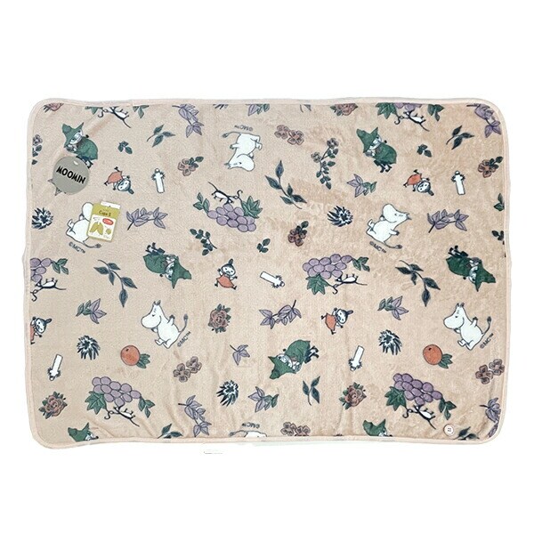 ムーミン フルーツガーデン ケープ(S) ピンク ブランケット MOOMIN
