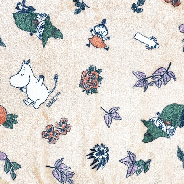 ムーミン フルーツガーデン ケープ(S) ピンク ブランケット MOOMIN