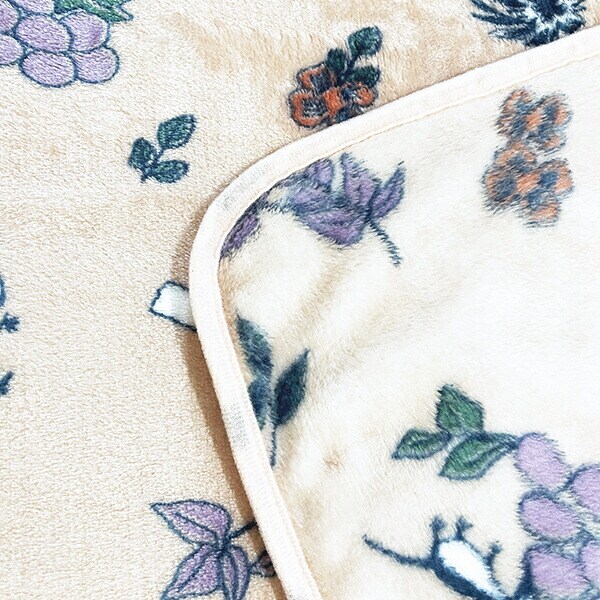 ムーミン フルーツガーデン ケープ(S) ピンク ブランケット MOOMIN