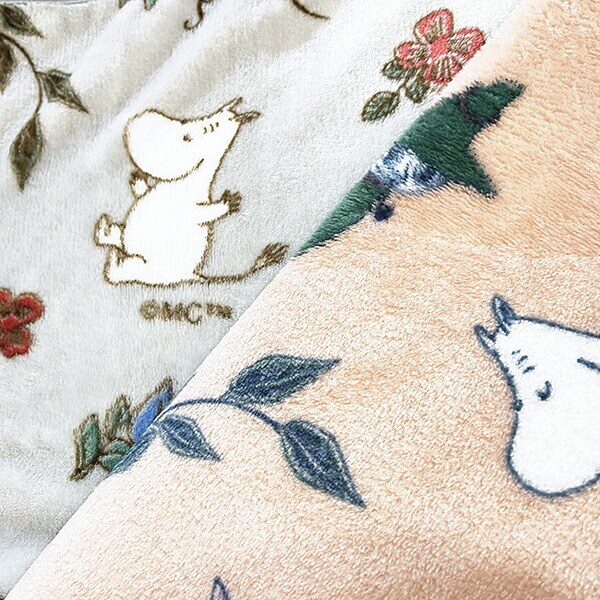 ムーミン フルーツガーデン ケープ(S) ピンク ブランケット MOOMIN