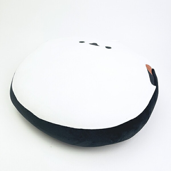 しまださん もちふわラウンドクッション ホワイト シマエナガ