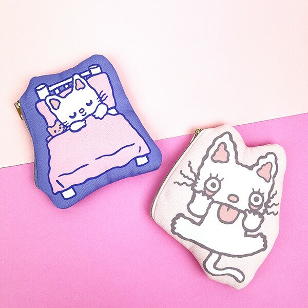 ノンタン クッションポーチ（あかんべ） 小物入れ 絵本