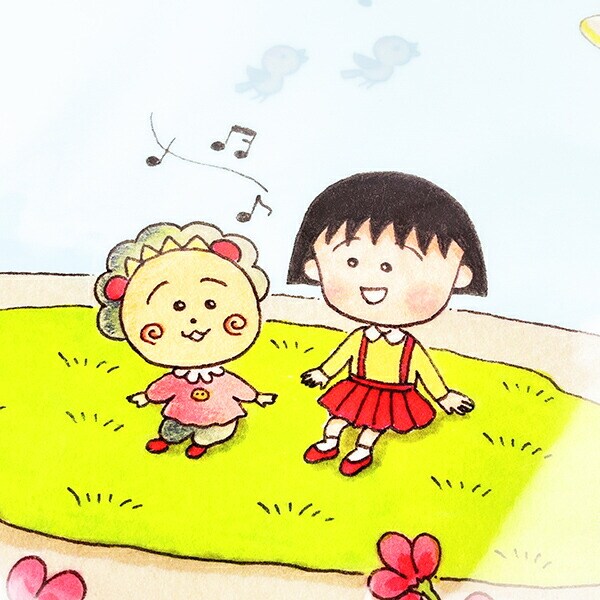 まる子とコジコジ eHONTOMO 青空 A4クリアファイル 文具 まるコジ 日本製