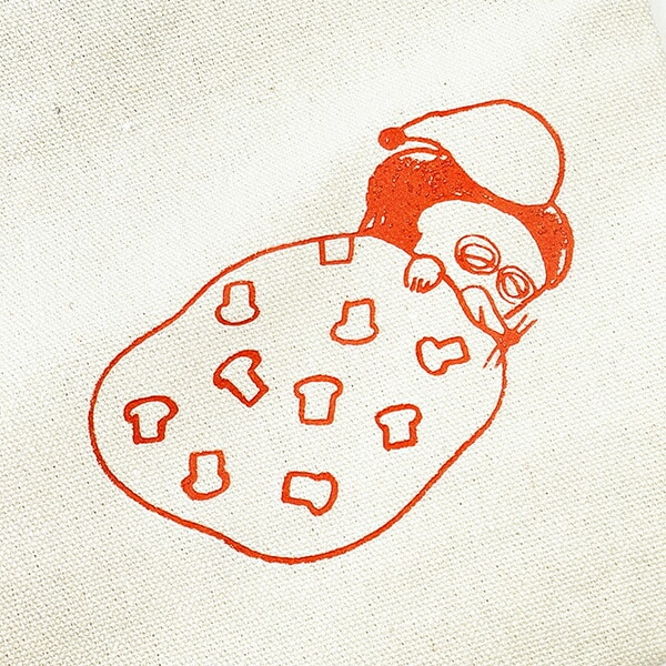 パンどろぼう ポーチ付きトートバッグ