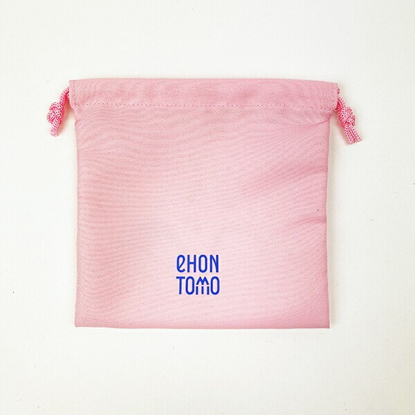 まる子とコジコジ eHONTOMO 巾着 ピンク まるコジ