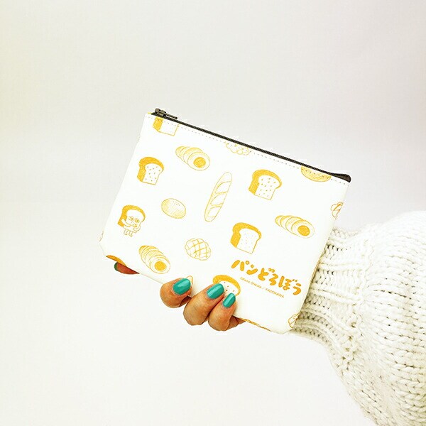 パンどろぼう なぞのフランスパン フラットポーチ