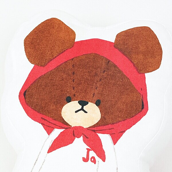 くまのがっこう アップルジャッキー ダイカットクッション