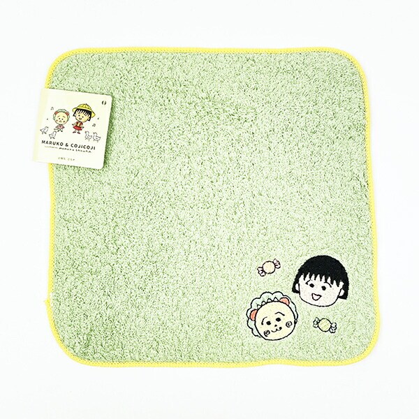 まる子とコジコジ eHONTOMO キャンディ 刺繍タオルハンカチ まるコジ