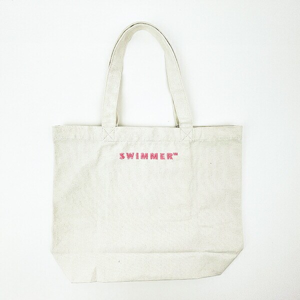 SWIMMER(スイマー) トートバッグセット（シンプルトートバッグ・便利な小物ポーチ・オリジナルチャーム）