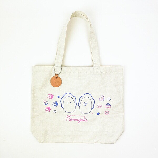 つぶらな瞳 つぶらな瞳のなまがき トートバッグセット（シンプルトートバッグ・便利な小物ポーチ・オリジナルチャーム）